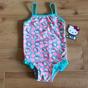 Hello Kitty Sweet Dreams Ruffle Swimsuit